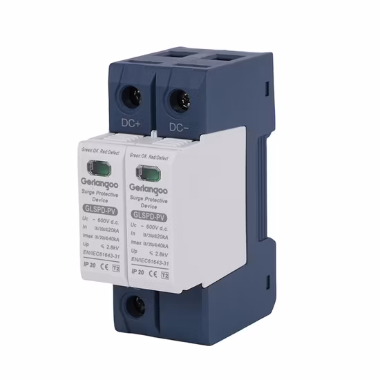 Zoii CE Power PV Surge Protector Solar DC SPD DC Surge Protective Device, 1p 2p 3p 4p 500V 1000V 1500V