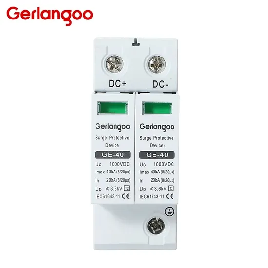 Surge Protector T2 3p 1000V 40ka DC Solar Surge Protective Device
