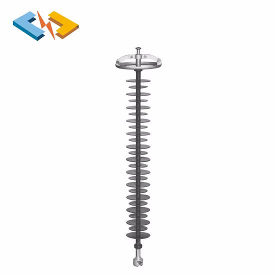 110kv Long Rod Silicone Rubber Composite Suspension Insulator with High Quality