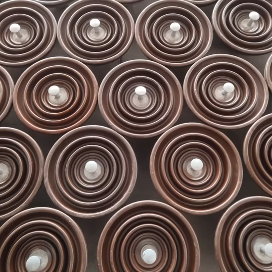 China Manufacturer 11kv 33kv Ball and Socket Disc Suspension Porcelain Insulator